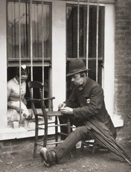 Caney The Clown, från "Street Life in London", av J. Thomson och Adolphe Smith, 1877